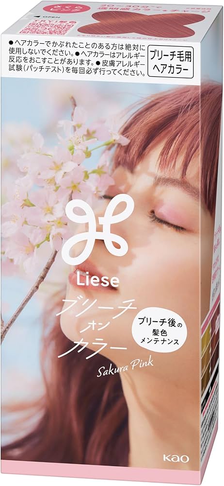 Amazon.co.jp: Liese Bleach Color Sakura Pink : Beauty